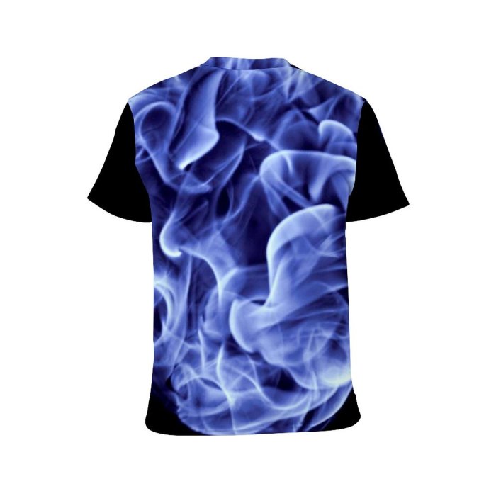 yanfind Adult Full Print Tshirts (men And Women) Flame Fire Fuel Closeup Isolated Warm Blaze Explode Tongue Nobody Explosion