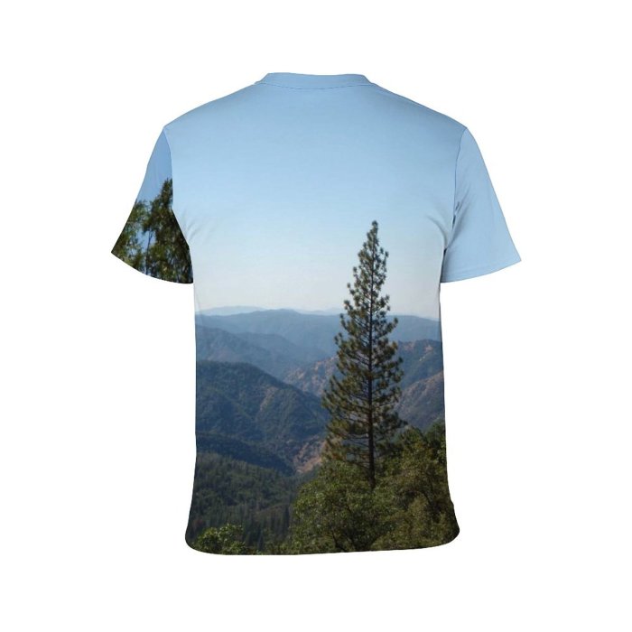 yanfind Adult Full Print Tshirts (men And Women) Landscape Yosemite National California USA