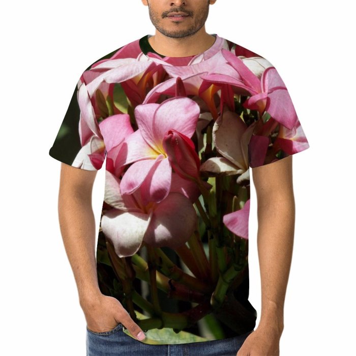 yanfind Adult Full Print Tshirts (men And Women) Flower Bouquet Macro Beautiful Beauty Blooming Botany Closeup Decoration Delicate Elegance