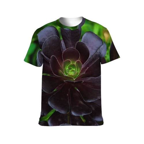 yanfind Adult Full Print T-shirts (men And Women) Summer Garden Leaf Dew Outdoors Flora Growth Blooming Beautiful Clover