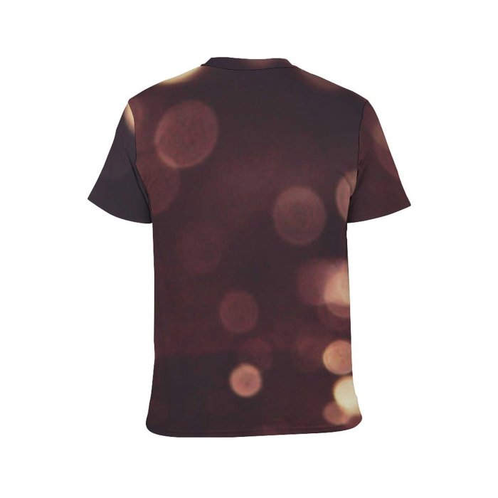 yanfind Adult Full Print Tshirts (men And Women) Love Bokeh Texture Abstract Light Dots