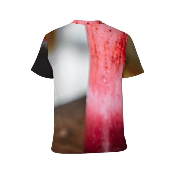yanfind Adult Full Print T-shirts (men And Women) Wood Summer Cocktail Glass Table Wine Health Fruit Juicy Delicious Juice Liquor