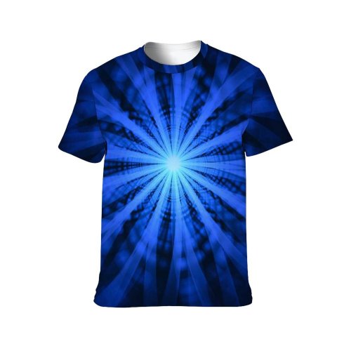 yanfind Adult Full Print Tshirts (men And Women) Light Abstract