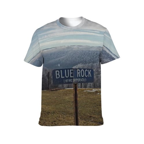 yanfind Adult Full Print T-shirts (men And Women) Landscape Unincorporated Rock West Virginia