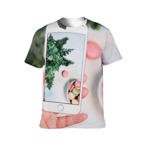 yanfind Adult Full Print T-shirts (men And Women) Wood Vacation Love Summer Winter Table Leaf Health Outdoors Telephone Family Delicious