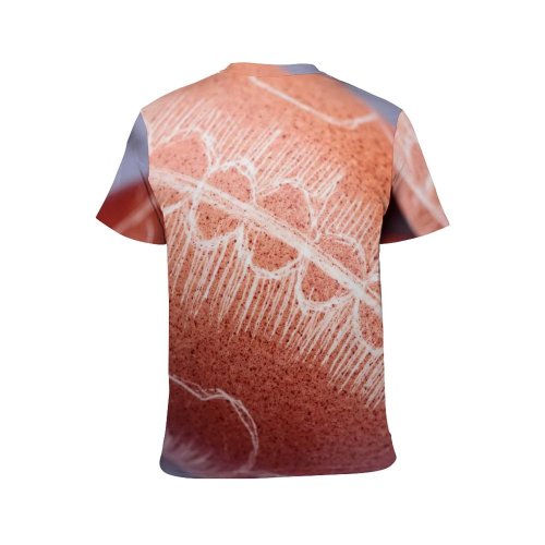 yanfind Adult Full Print T-shirts (men And Women) Wood Breakfast Easter Egg Chicken Health Traditional Shell Handmade Boiling Nutrition Cholesterol