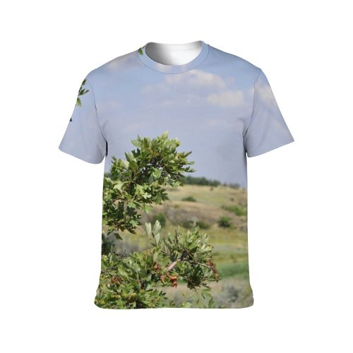 yanfind Adult Full Print Tshirts (men And Women) Landscape Tree Branch Focus