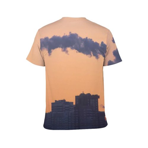 yanfind Adult Full Print Tshirts (men And Women) Architecture Atmosphere Chemical Chemistry Chimney Company Ecology Emission Energy Factory Gas Heavy