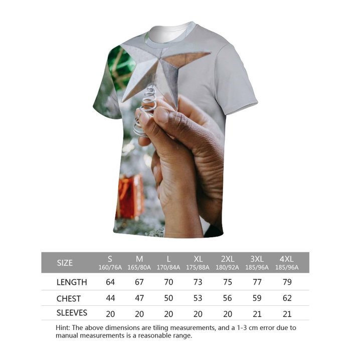 yanfind Adult Full Print T-shirts (men And Women) Kid Anonymous Ball Bauble Blurred Bonding Branch Celebrate Child Christmas Coniferous