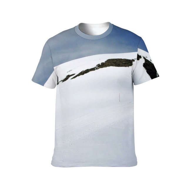 yanfind Adult Full Print Tshirts (men And Women) Mountains Snow Landscape Beautiful Pure Switzerland Clouds Sky Cliffs Rocks