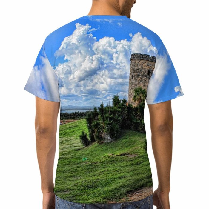 yanfind Adult Full Print Tshirts (men And Women) Landscape Castle Cuba Veradero Scenic
