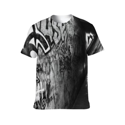 yanfind Adult Full Print Tshirts (men And Women) Street Streetart Passage Tunnel Art Urban Amsterdam