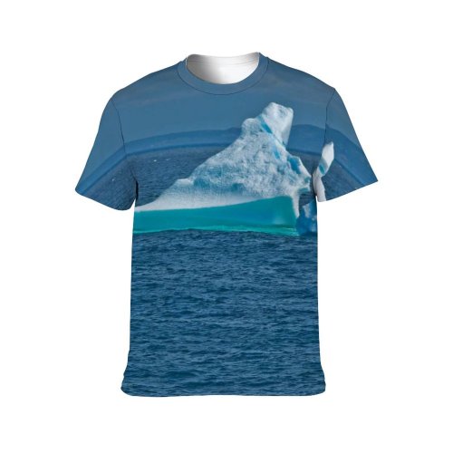 yanfind Adult Full Print Tshirts (men And Women) Adventures Beauty Coast Colorful Cool Ecology Frozen Glacial Icebergs Landscape