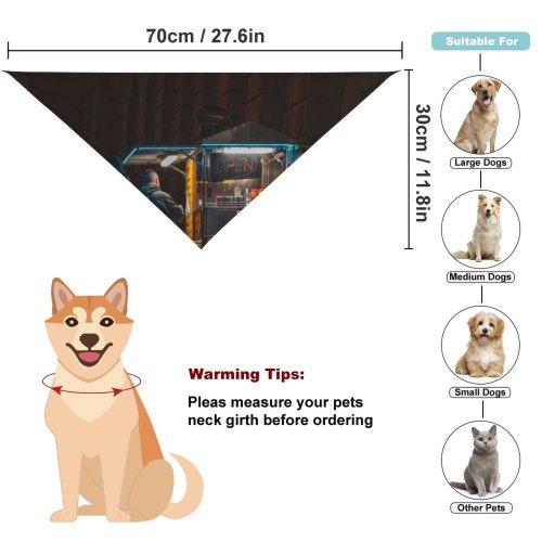 Pet Scarf  Kerchiefs Accessories for Small to Large Dogs Cats