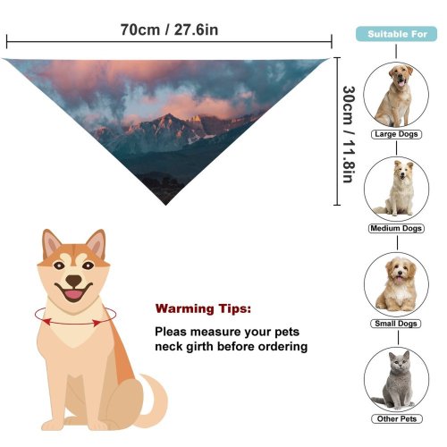 Pet Scarf  Kerchiefs Accessories for Small to Large Dogs Cats