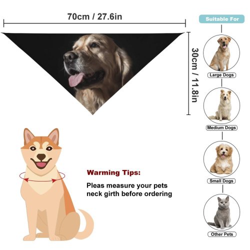 Pet Scarf  Kerchiefs Accessories for Small to Large Dogs Cats