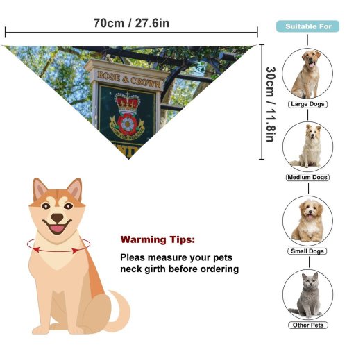 Pet Scarf  Kerchiefs Accessories for Small to Large Dogs Cats