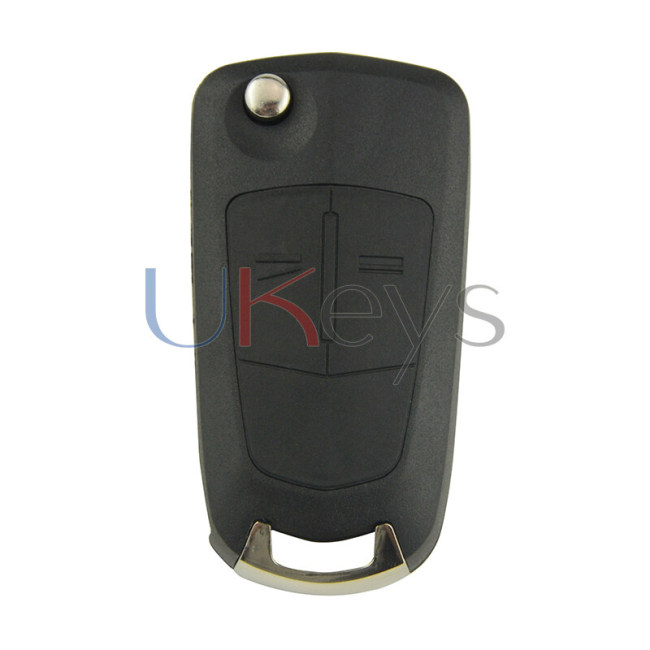 Remote Flip Key shell 2 Button HU100 for Vauxhall Opel Corsa D Astra H Vectra C Zafira 2005-2009