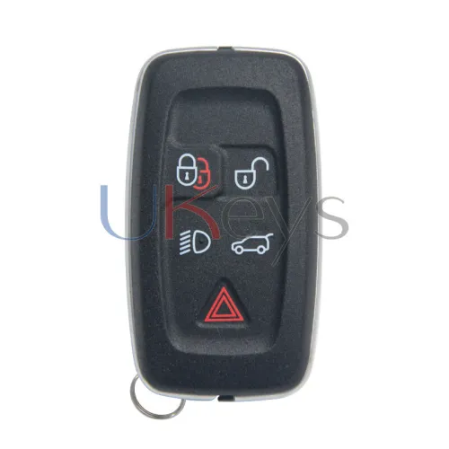 P/N AH22-15K601-AD smart key shell 5 button for Landrover Range Rover Sport LR4 2010-2012 FCC KOBJTF10A
