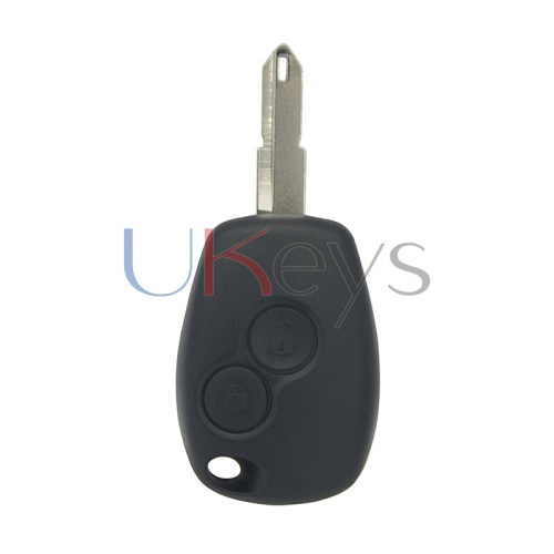 Remote key 2 button 434Mhz PCF7947 ASK NE72 blade for Renault Clio III Kangoo II Master Modus 2006-2010