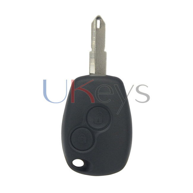 Remote key 2 button 434Mhz PCF7947 ASK NE72 blade for Renault Clio III Kangoo II Master Modus 2006-2010