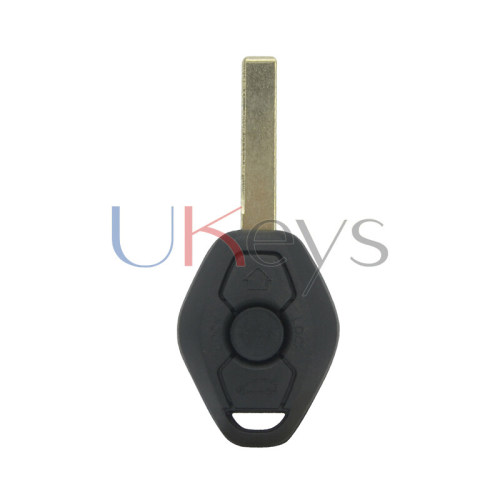 Remote key HU92 CAS system 3 Button for BMW 3 5 6 7 Series Z3 X3 X5 Z8 Z4 2001-2008
