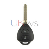 G CHIP TOKAI RIKA Remote key 2 button TOY43 434Mhz for Toyota HILUX Fortuner 2008 2009