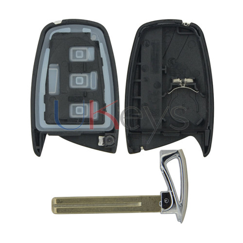 Smart key shell 3 button for Hyundai Santa Fe ix45 2013 2014