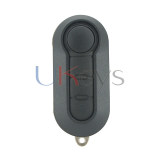 FCC LTQFI2AM433TX Flip remote key 3 button 433mhz ID46-PCF7946 chip SIP22 blade for Fiat 500 (Delphi system)
