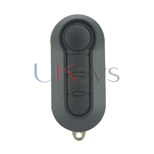 FCC LTQFI2AM433TX Flip remote key 3 button 433mhz ID46-PCF7946 chip SIP22 blade for Fiat 500 (Delphi system)