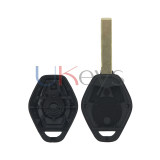 Remote key shell HU92 for BMW 3 5 6 7 Series Z3 X3 X5 Z8 Z4 2001-2008 3 button