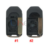 Flip remote key shell 2 button for Honda Civic 2015+ 35118-TV0-E20