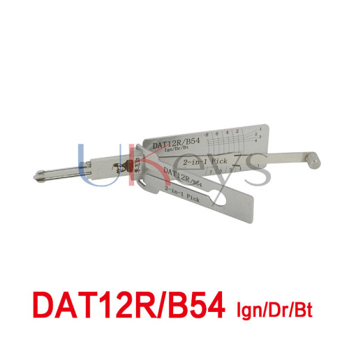 Lishi 2in1 Pick DAT12R/B54 Ign/Dr/Bt