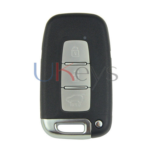 Smart key shell 3 button for Hyundai IX35 Accent Elantra Veloster