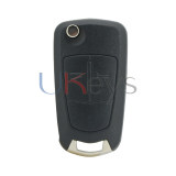 Valeo 736 743-A flip key 2 button HU100 433Mhz PCF7941chip ASK HITAG2 for Opel astra zafira 2004 2005 2006 2007 2008 2009