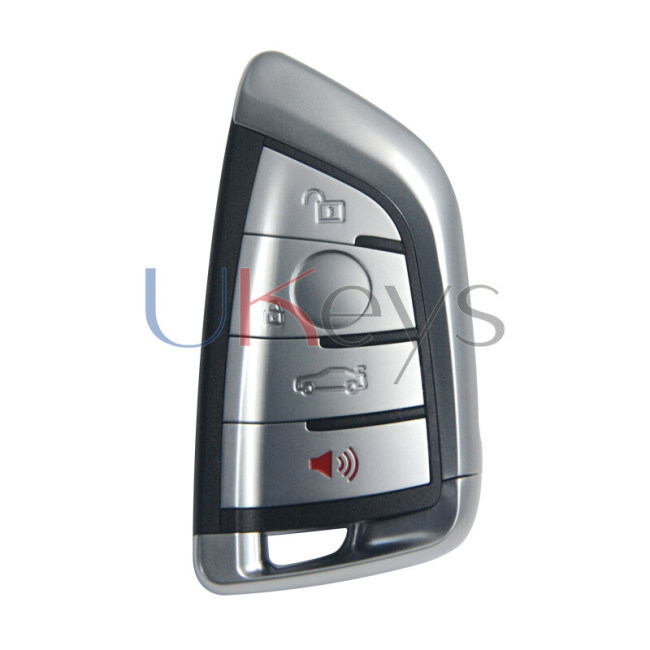 Smart key remote FEM 4 button 434mhz 868 Mhz ID49-PCF7953 chip for BMW X5 X6 2014-2018 FCC NBGIDGNG1(with Foot Kick Sensor)