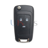 2010- 2014 Chevrolet Cruze Flip remote key 3 button 433Mhz  ID46 chip PCF7941E ASK HTAG2