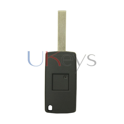 CE0536 flip key 2 button HU83 blade 434Mhz ASK PCF7961 chip for Peugeot 107 207 307 308 407 607 Citroen C2 C3 C4 C5 C6 C8