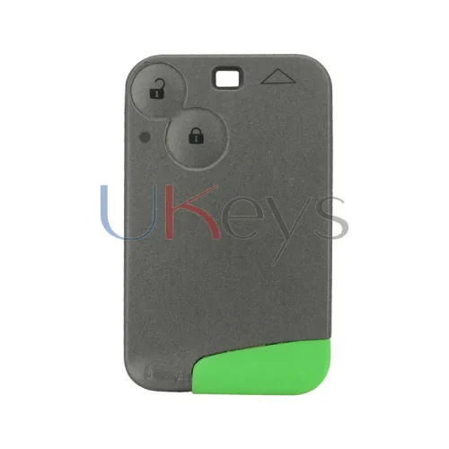 Smart key card 2 button 433Mhz ID46-PCF7947 for Renault Laguna Espace Vel-Satis 2001-2006