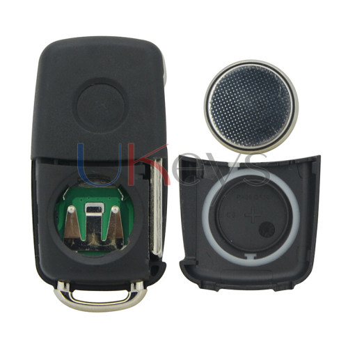 P/N 5K0 959 753 AB 5K0837202AD Remote key 3 button HU66 434Mhz 5K0 837 202 AD for 2012 VW Passat Polo Golf Jetta Beetle Tiguan