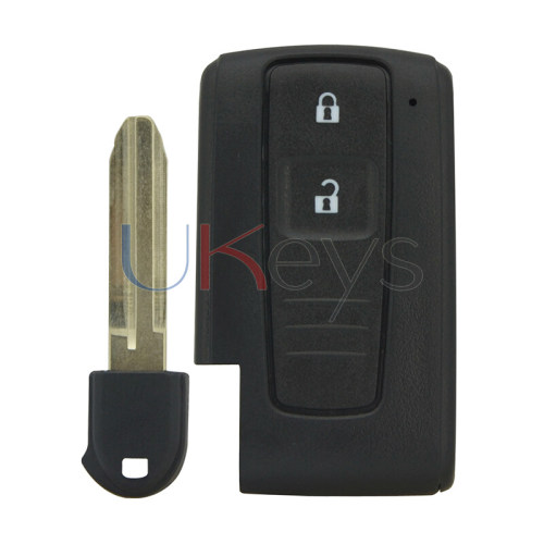 Smart key shell 2 button TOY43 for Toyota
