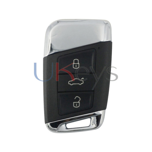 PN 3G0959752 Smart key shell 3 button for Volkswagen Passat B8 GOLF Arteon 2015-2018