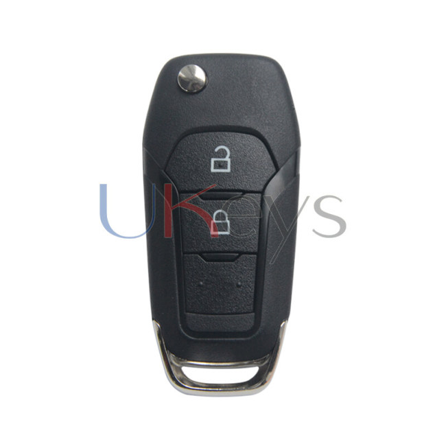 Flip remote key 2 button 434mhz ID49 chip for Ford Ranger 2015+
