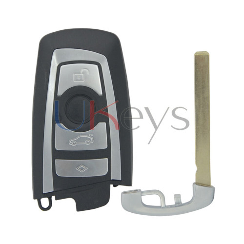 YGOHUF5662 Smart key 4 button HITAG-PRO ID49-PCF7953P chip for BMW F series CAS4+/ FEM 4008C-HUF5662 (with Foot Kick Sensor)