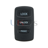 Remote key shell 3 button for Mitsubishi V73