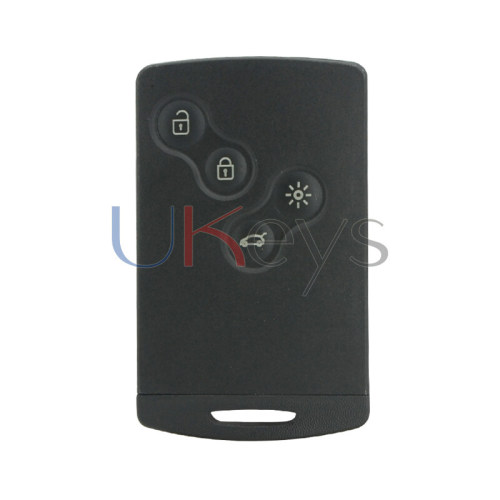 PN 285975779R Keyless Go Smart Card Key 4 button 433.9mhz PCF7952 for Renault Laguna III Megane III Scenic III