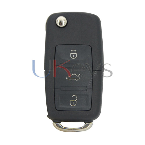 1JO 959 753 N Remote key 3 button HU66 434Mhz for VW Bora Seat Ibiza Skoda Octavia 2000 1J0959753N