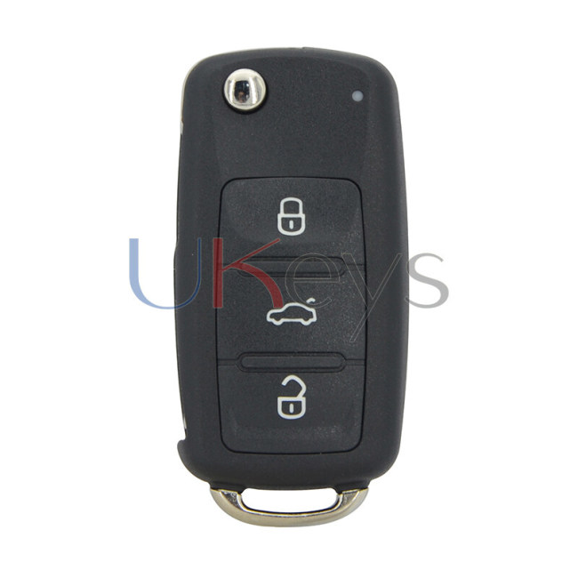 5K0 837 202 AD Remote Key shell 3button HU66 for VW Golf Jetta