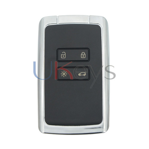 Smart Remote Key Fob Card 4 button 433mhz Hitag AES 4A-PCF7953M chip for Renault Kadjar Megane 4 Talisman Espace 5 2016-2019