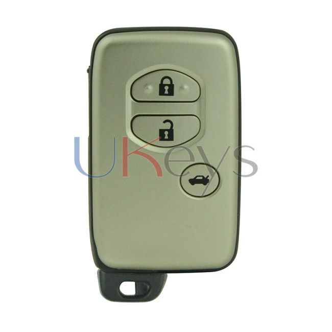 Smart key shell 3 button for Toyota  4Runner Camry 2010